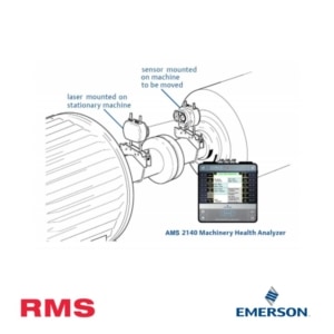 rms products emerson ams 8240 sensALIGN laser fixtures